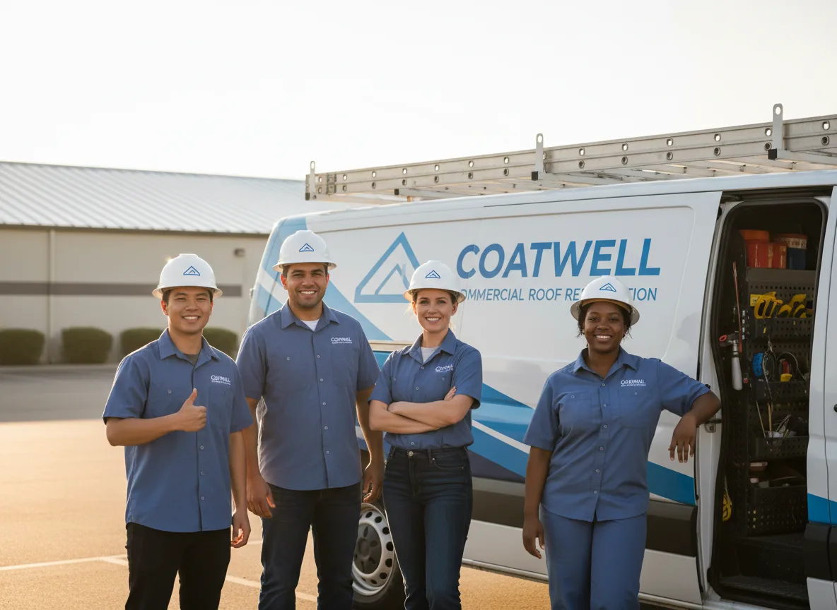 Commercial roof coating company in Ruthven, IA